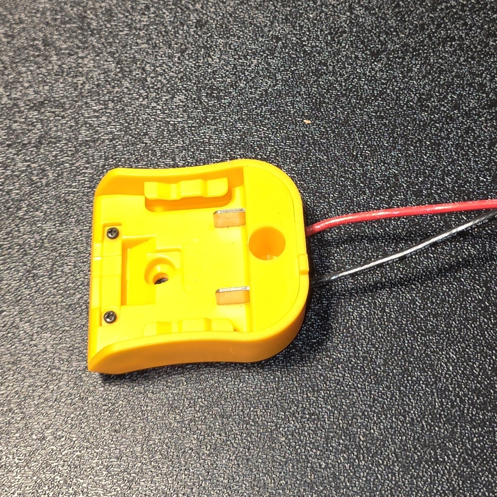 "Dew Yellow" 12v Battery Converter DIY Adapter